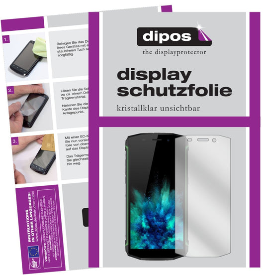 2x Schutzfolie klar für Blackview BV5800 Pro Displ (1)