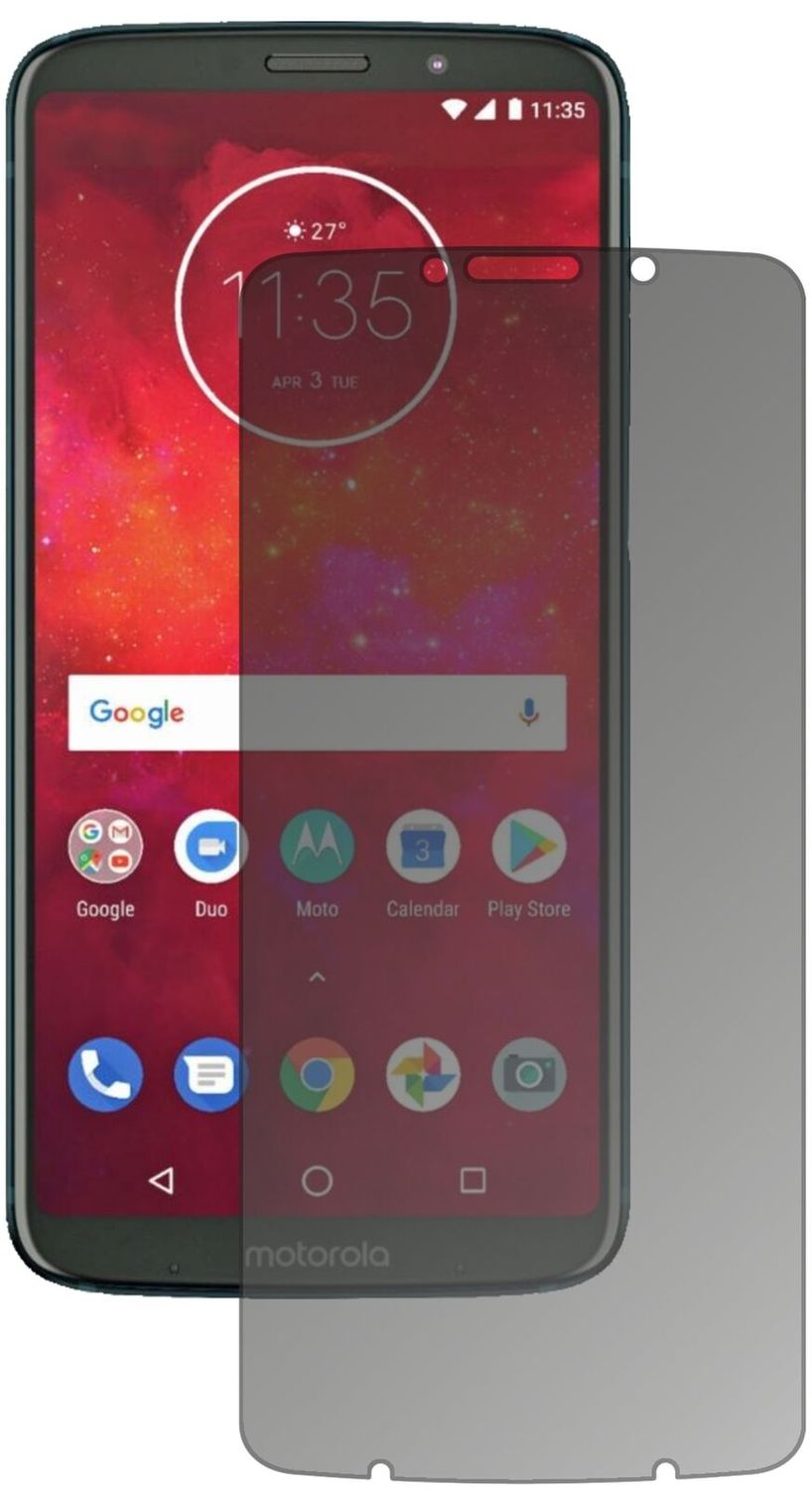 Blickschutzfolie für Motorola Moto Z3 Play matt Sc (1)