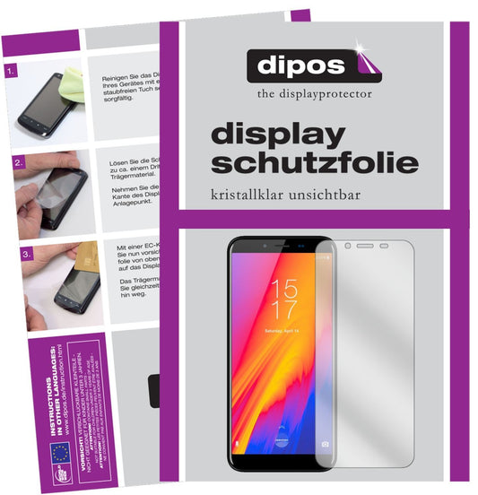 6x Schutzfolie klar für HomTom S99 Display-Schutzf (1)