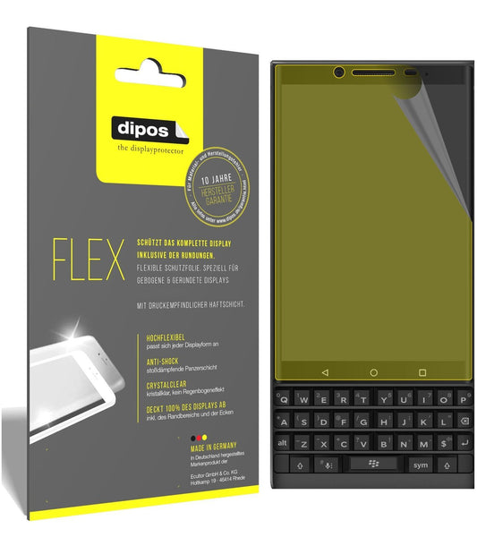 3x 3D Full Cover Schutzfolie für Blackberry Key 2 (1)