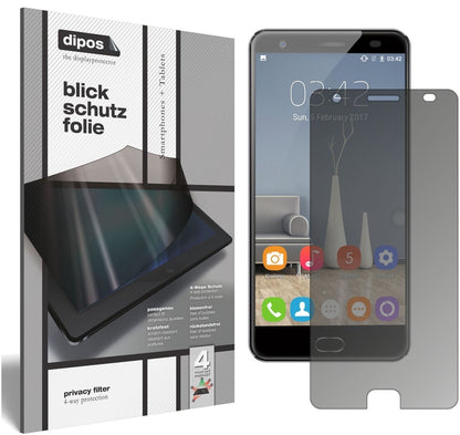 Blickschutzfolie für Oukitel OK6000 Plus matt Schu (2)