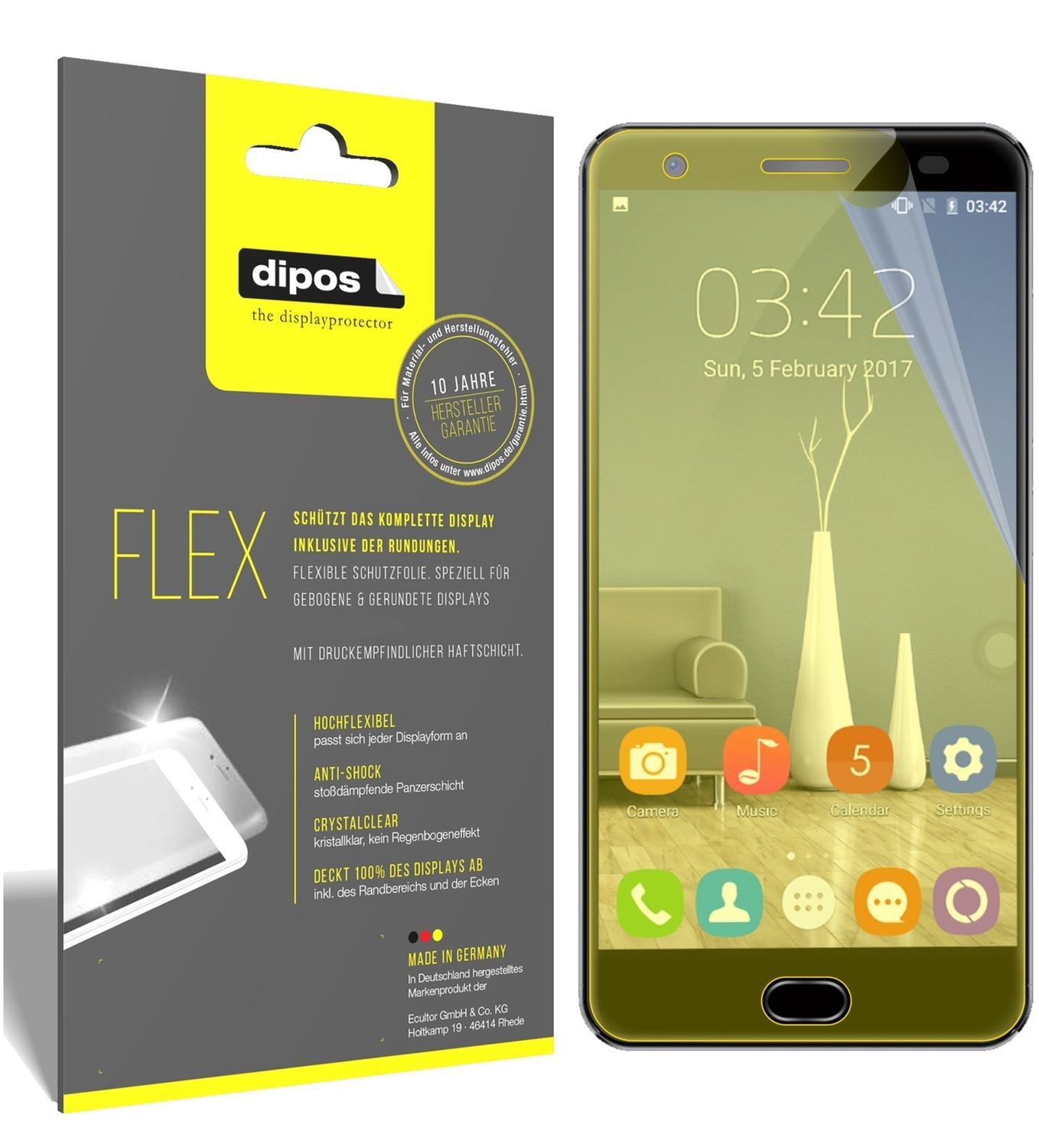 3x 3D Full Cover Schutzfolie für Oukitel OK6000 Pl (1)