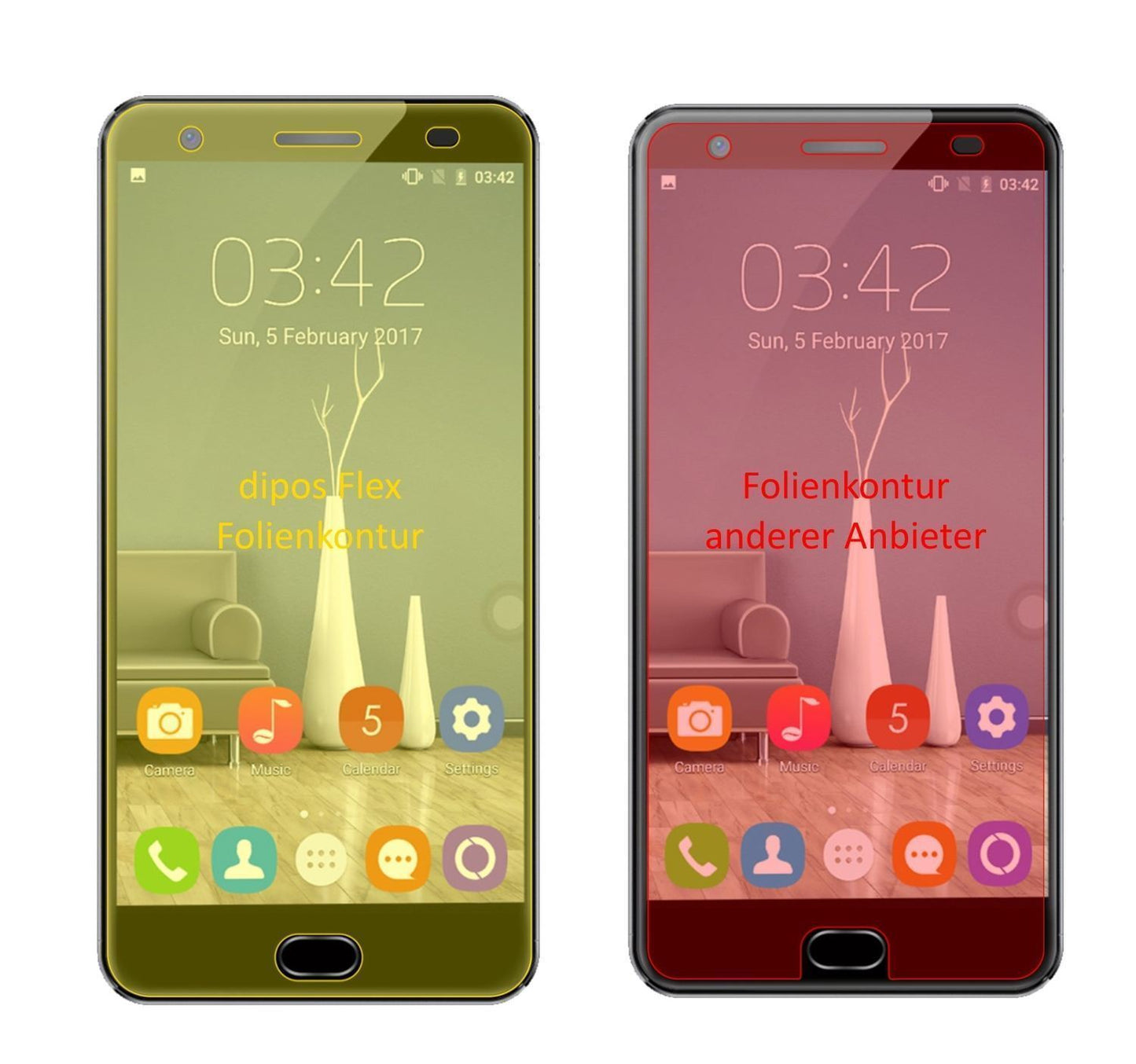 3x 3D Full Cover Schutzfolie für Oukitel OK6000 Pl (2)