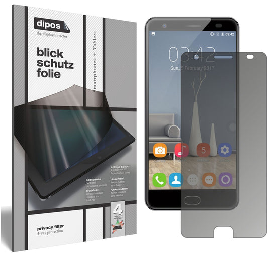 Blickschutzfolie für Oukitel OK6000 Plus matt Schu (1)