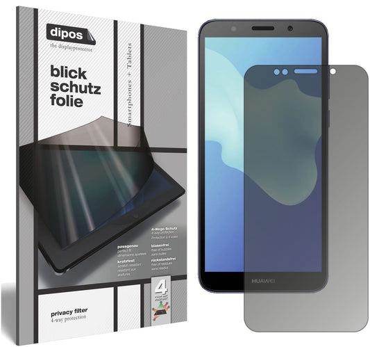 Blickschutzfolie für Huawei Y5 2018 matt Schutzfol (1)