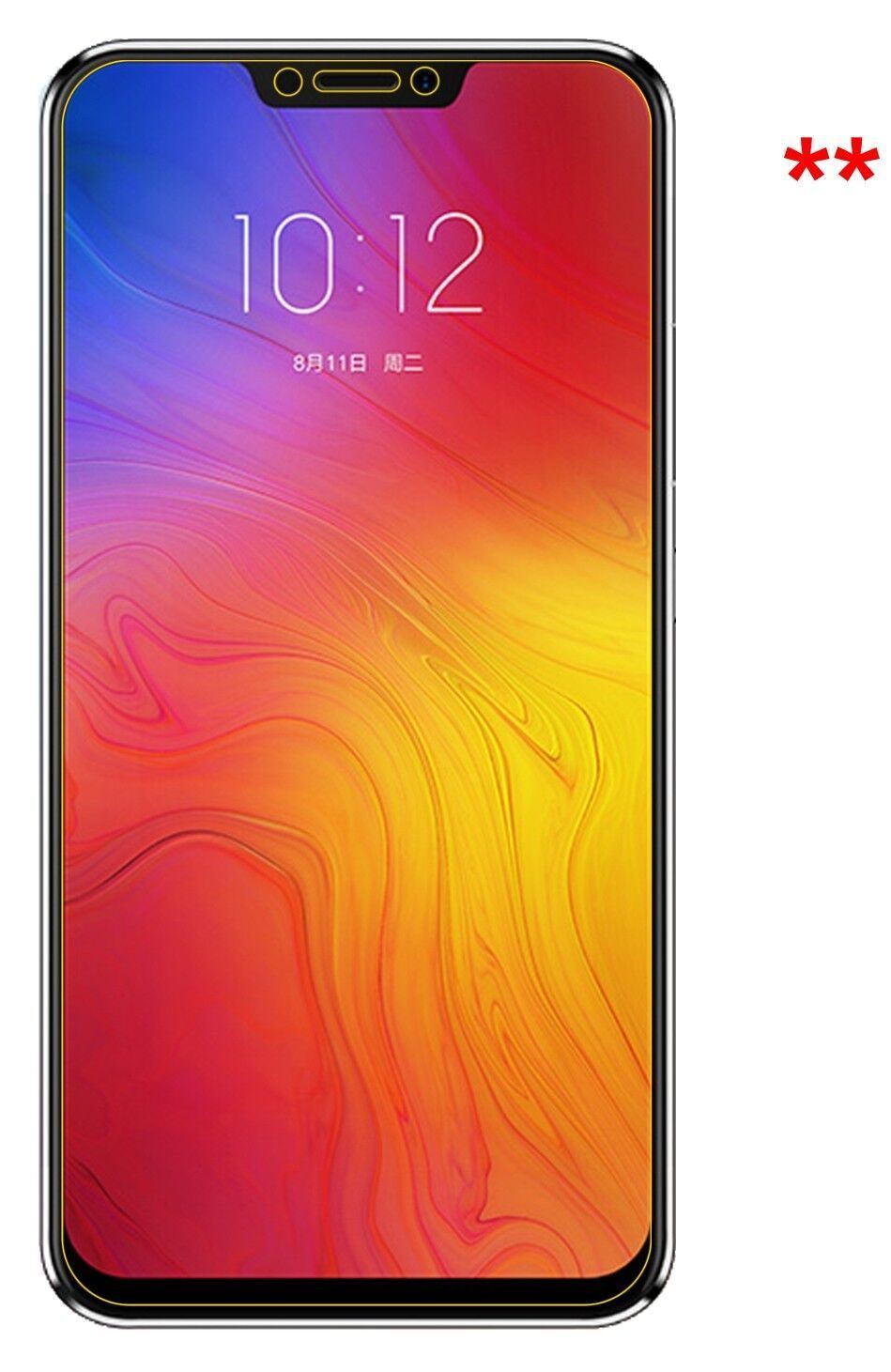 5x Schutzfolie klar für Lenovo Z5 Display-Schutzfo (5)