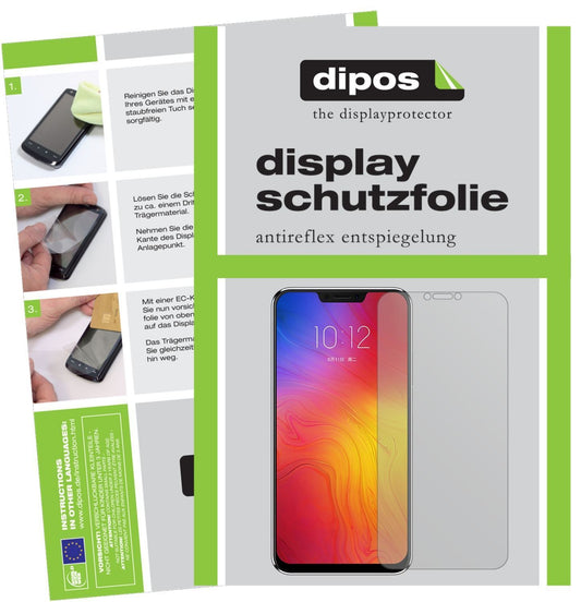 2x Schutzfolie matt für Lenovo Z5 Display-Schutzfo (1)