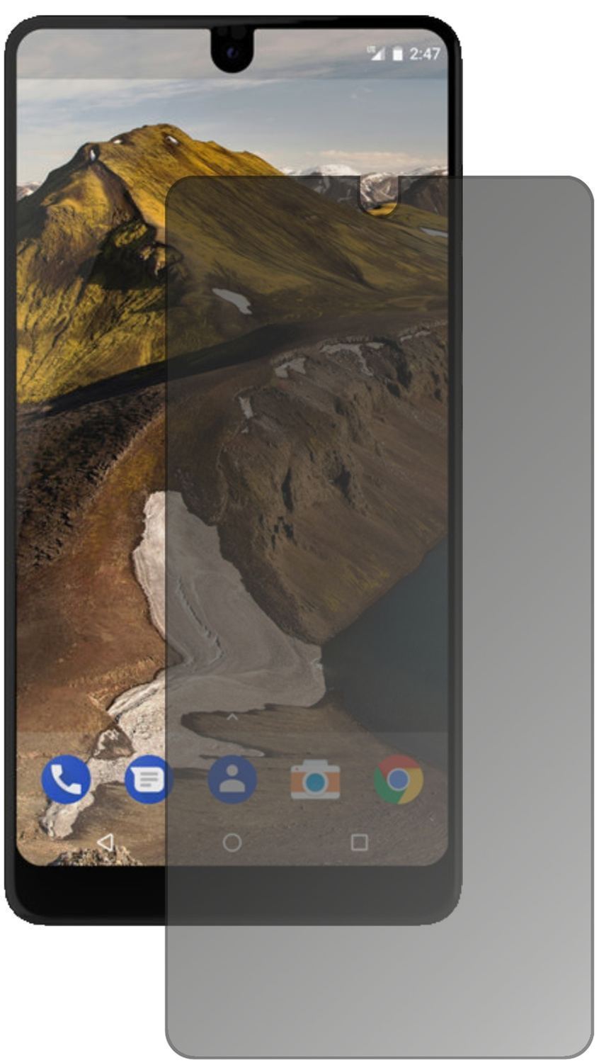 Blickschutzfolie für Essential Phone matt Schutzfo (2)
