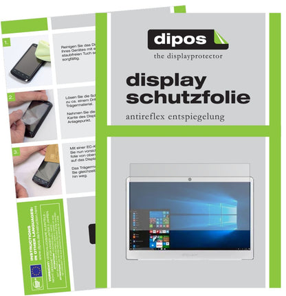 2x Schutzfolie matt für Teclast Tbook F7 Display-S (1)