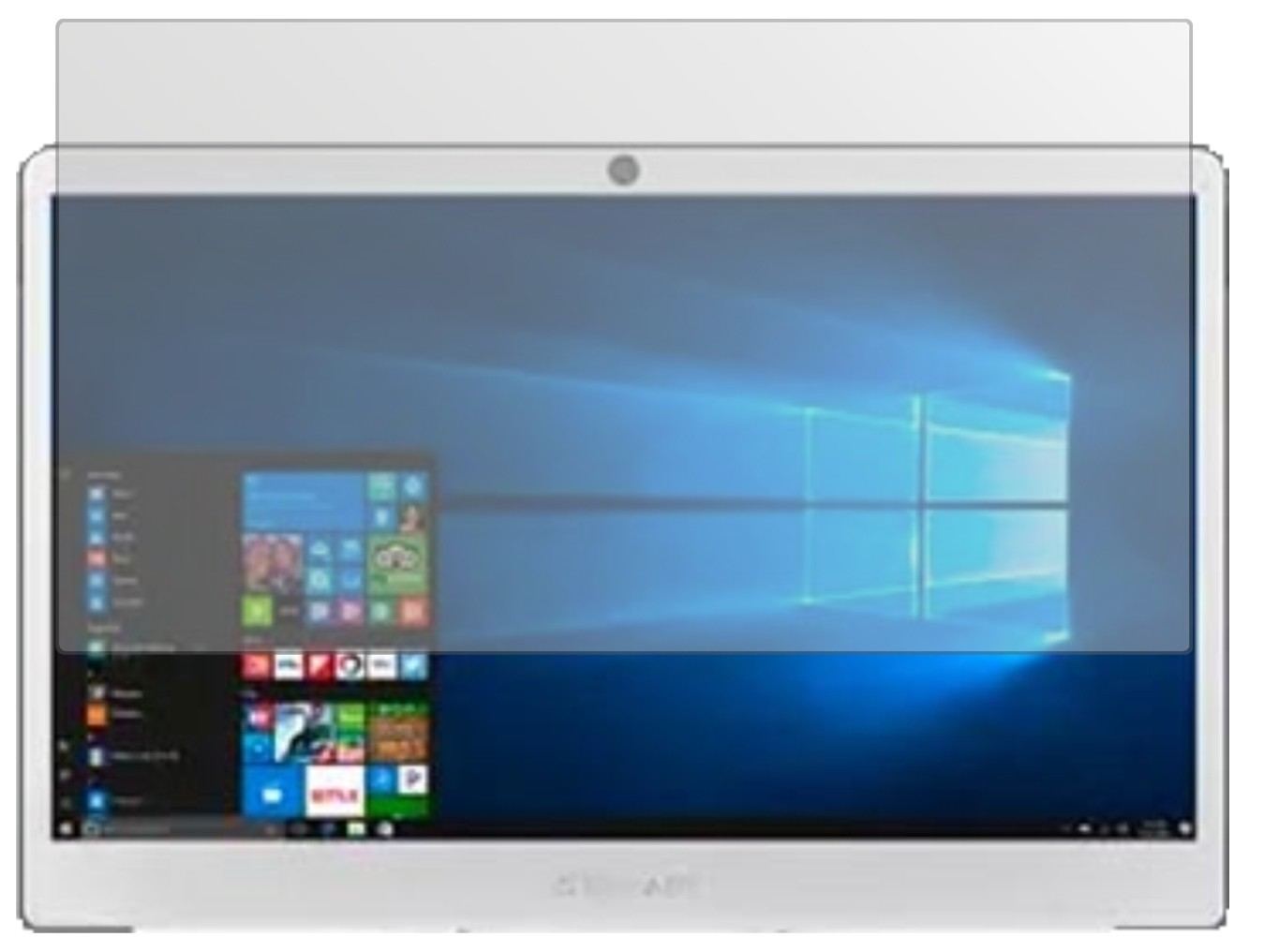 2x Schutzfolie matt für Teclast Tbook F7 Display-S (2)