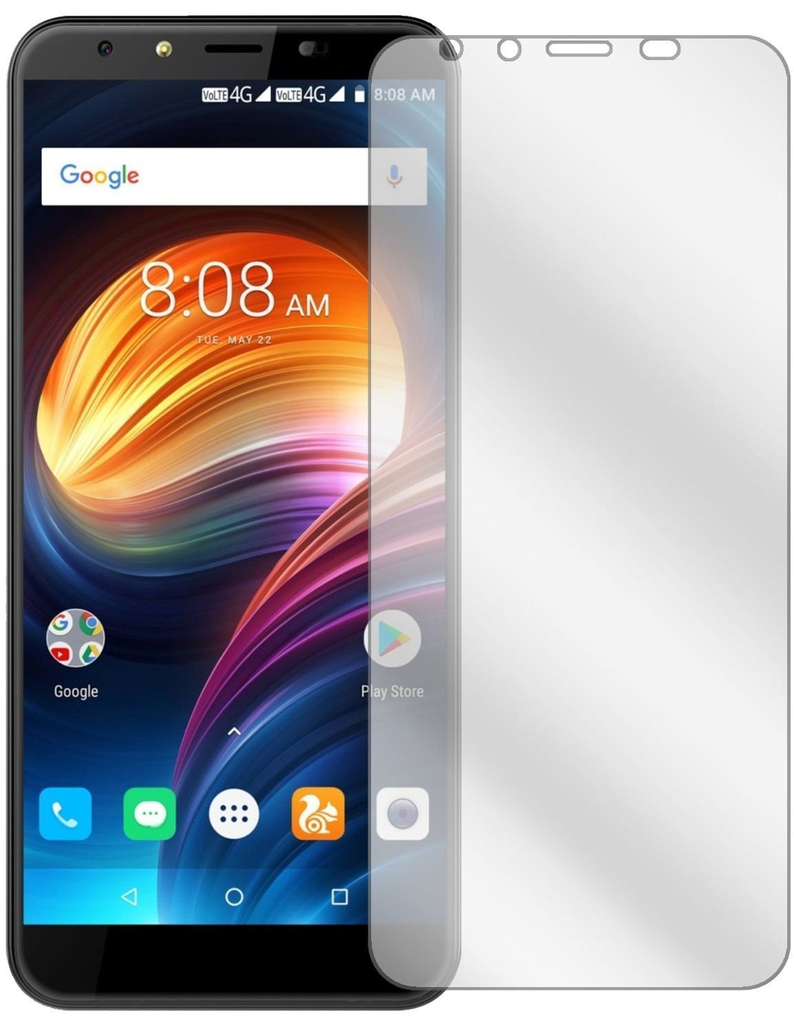 6x Schutzfolie klar für iVooMi i2 Display-Schutzfo (2)