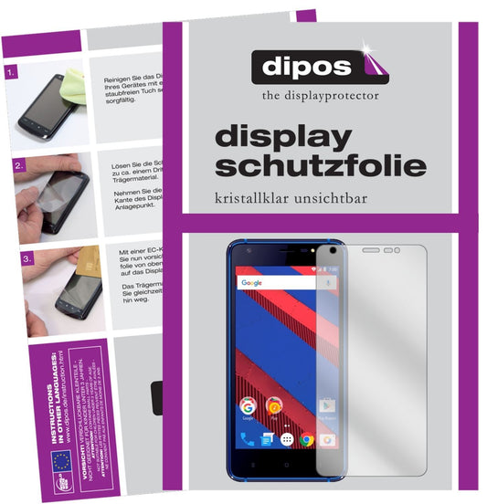 2x Schutzfolie klar für Vertex Impress Spring Disp (1)