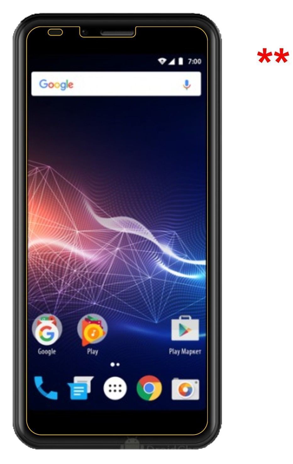 2x 9H Schutzfolie für Vertex Impress Click 3G 2018 (9)