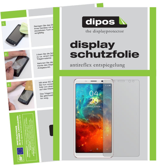 6x Schutzfolie matt für Gooweel S9 Display-Schutzf (1)