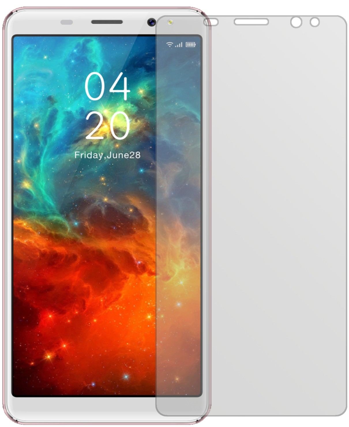 2x Schutzfolie matt für Gooweel S9 Display-Schutzf (2)