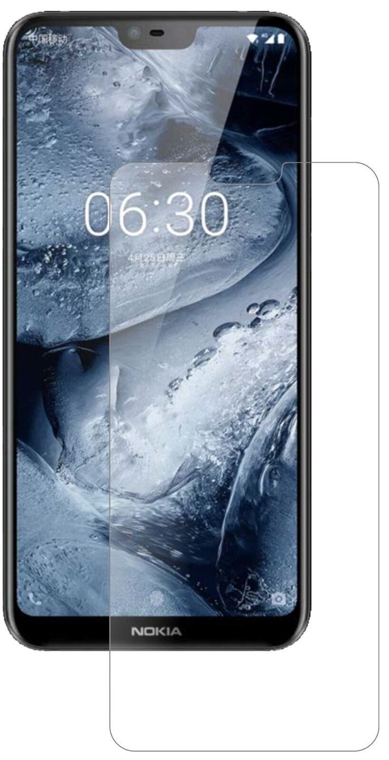 1x 9H Schutzfolie matt für Nokia X6 2018 TA1099 Pa (1)