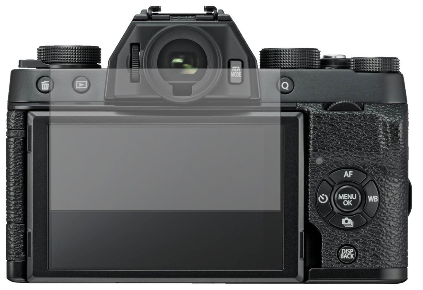 6x Schutzfolie matt für Fujifilm X T100 Display-Sc (2)