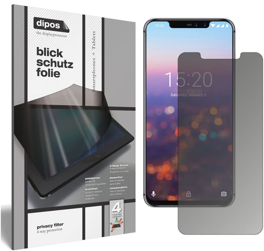 Blickschutzfolie für Umidigi Z2 Pro matt Schutzfol (1)