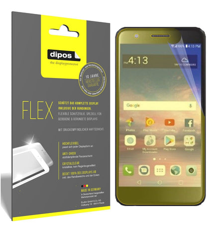 3x 3D Full Cover Schutzfolie für LG Premier Pro L4 (1)