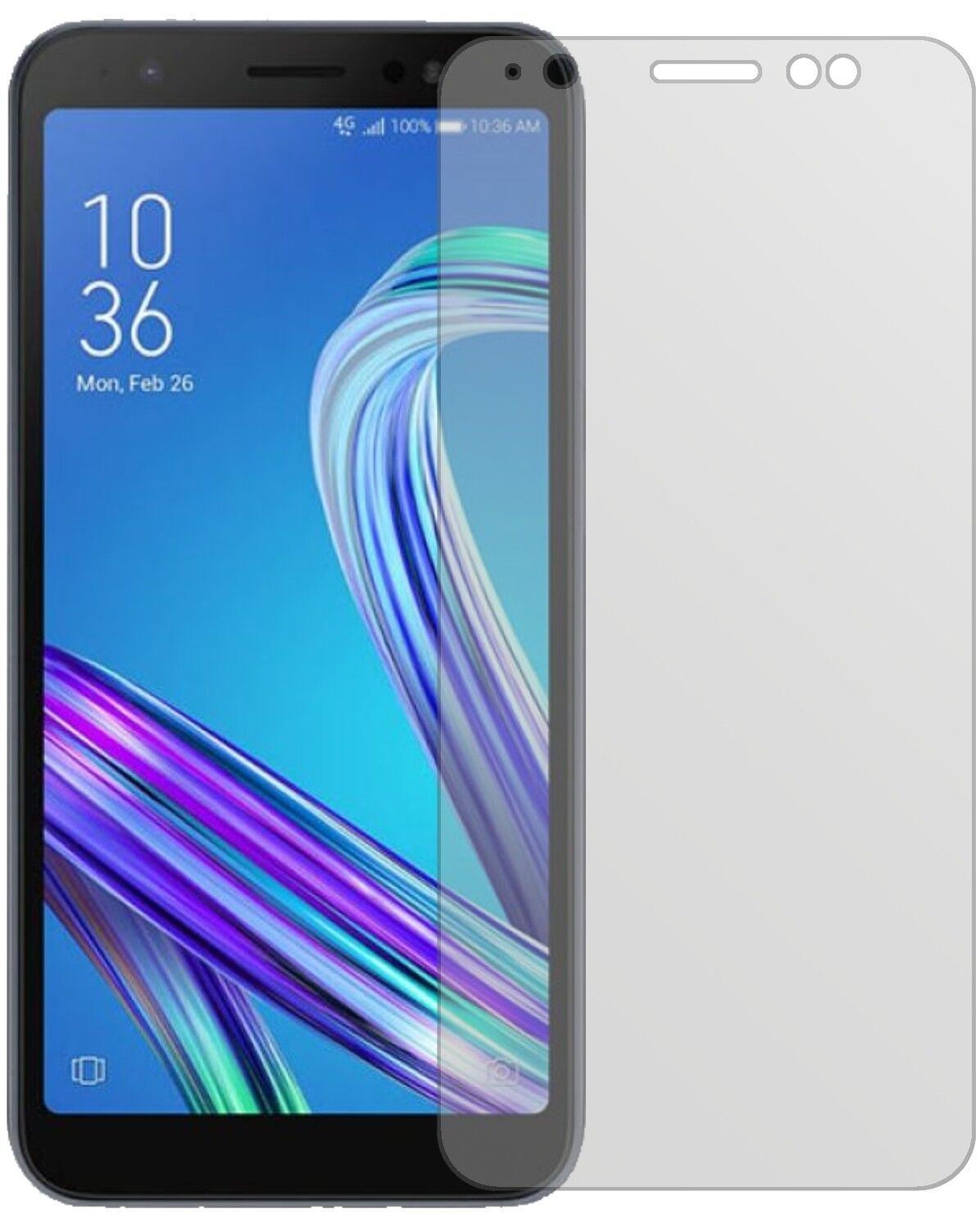 5x Schutzfolie matt für Asus Zenfone Live L1 ZA550 (1)