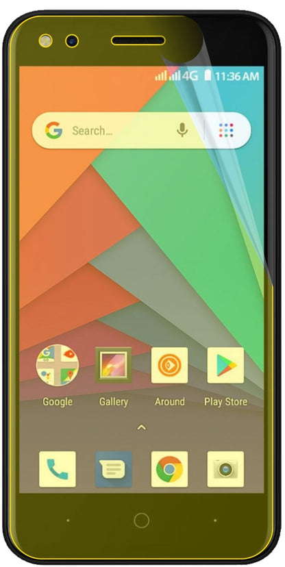 3x 3D Full Cover Schutzfolie für Micromax Bharat G (3)