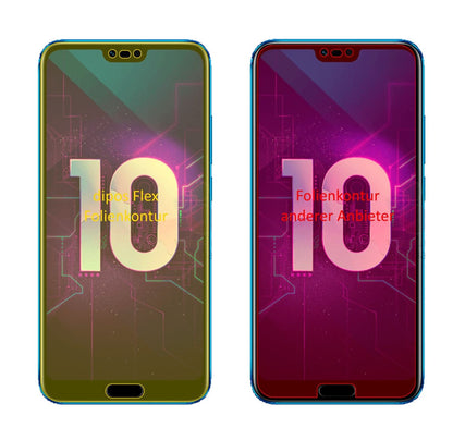 3x 3D Full Cover Schutzfolie für Honor 10 (2)