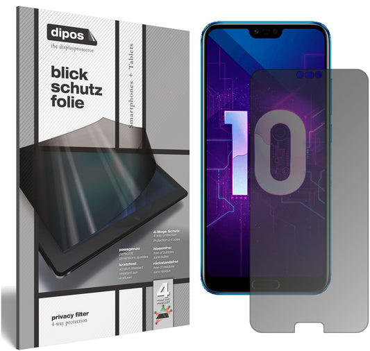 Blickschutzfolie für Honor 10 matt Schutzfolie Pri (1)
