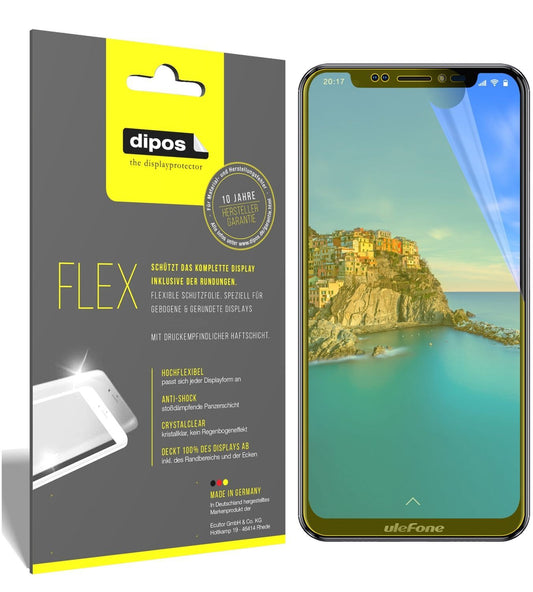 3x 3D Full Cover Schutzfolie für Ulefone X (1)
