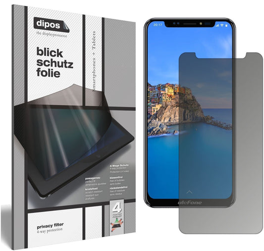 Blickschutzfolie für Ulefone X matt Schutzfolie Pr (1)