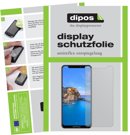 2x Schutzfolie matt für Ulefone X Display-Schutzfo (1)
