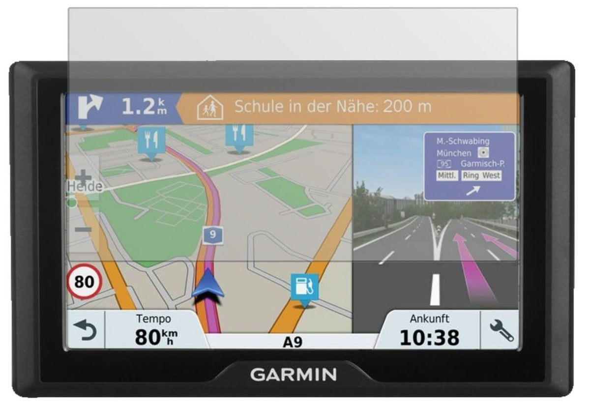 3x Schutzfolie matt für Garmin Drive 5S CE Display (2)