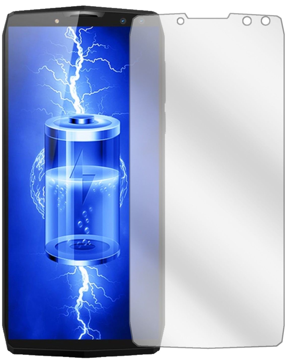 6x Schutzfolie klar für Blackview P10000 Pro Displ (2)