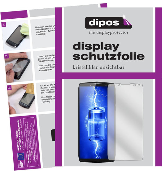 2x Schutzfolie klar für Blackview P10000 Pro Displ (1)