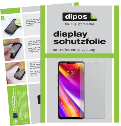 5x Schutzfolie matt für LG G7 ThinQ Display-Schutz (2)