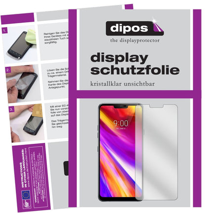 5x Schutzfolie klar für LG G7 ThinQ Display-Schutz (2)