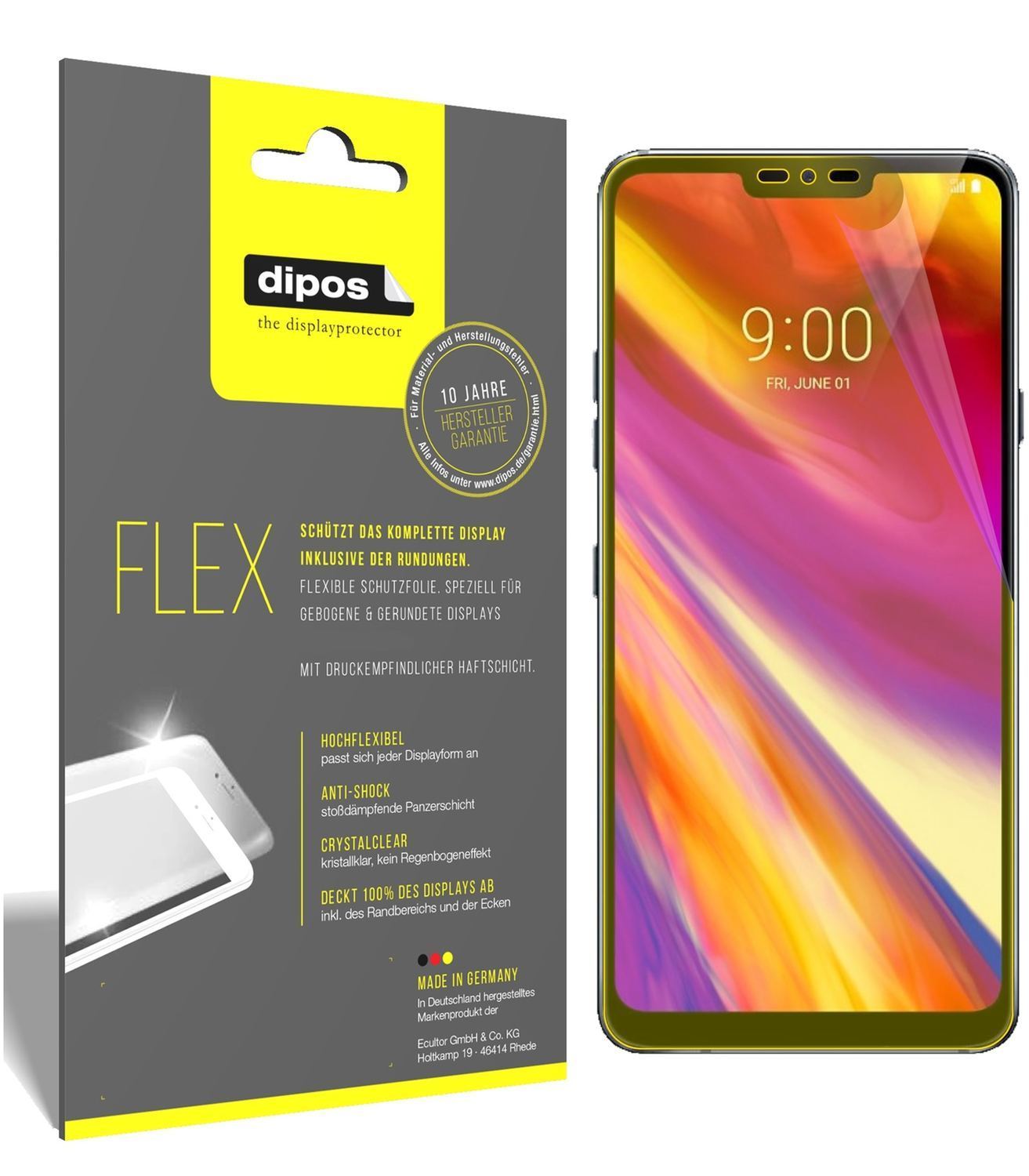 3x 3D Full Cover Schutzfolie für LG G7 ThinQ (1)
