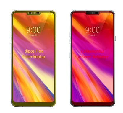 3x 3D Full Cover Schutzfolie für LG G7 ThinQ (2)