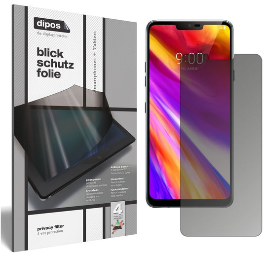 Blickschutzfolie für LG G7 ThinQ matt Schutzfolie  (1)