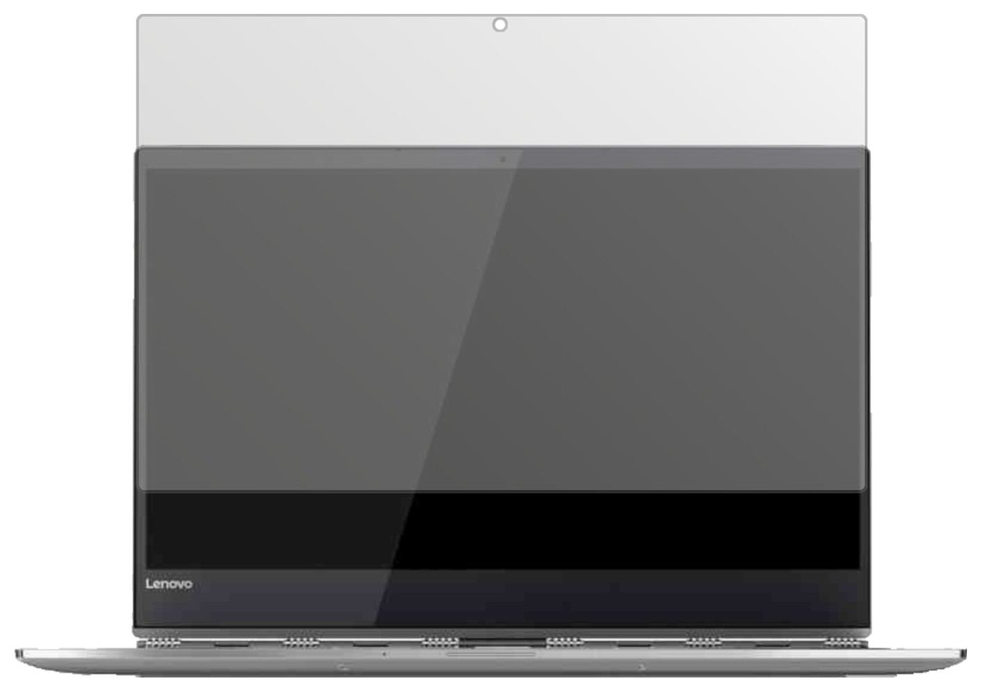 2x Schutzfolie matt für Lenovo Yoga 920 Display-Sc (2)