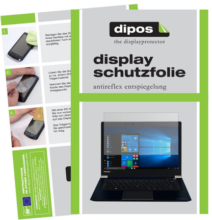 2x Schutzfolie matt für Toshiba Portege X30 D121 D (1)