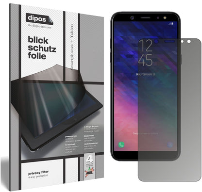 Blickschutzfolie für Samsung Galaxy A6 (2018) matt (2)