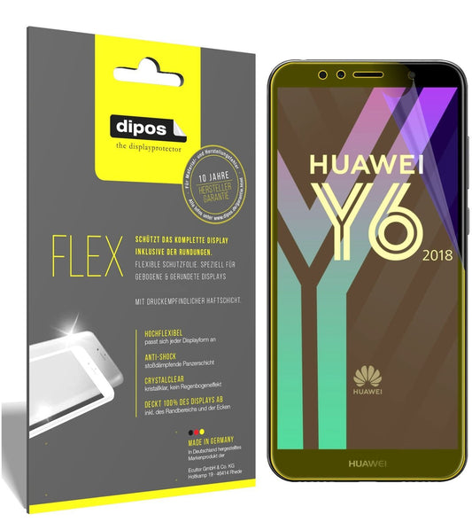 3x 3D Full Cover Schutzfolie für Huawei Y6 (2018) (1)