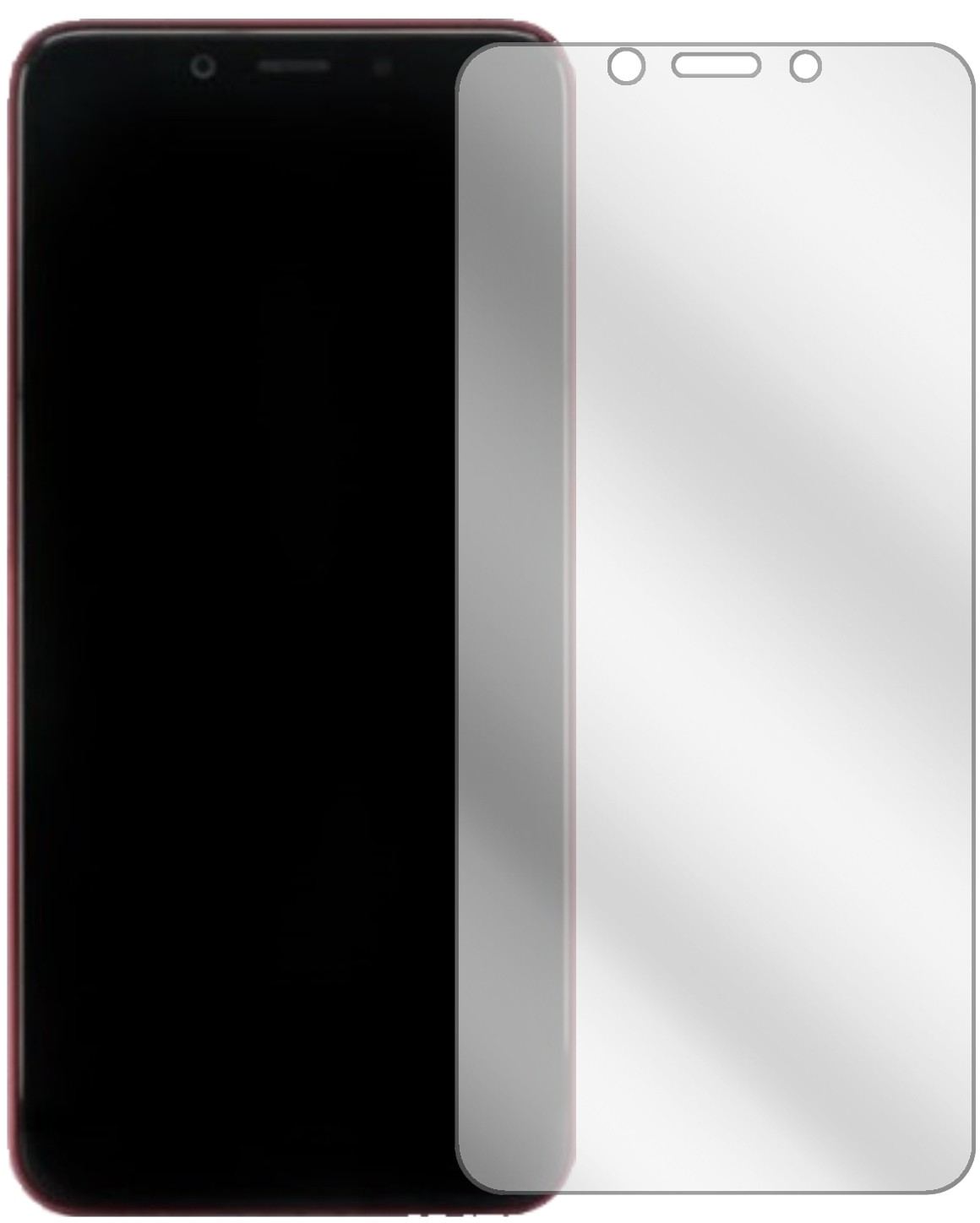 2x Schutzfolie klar für Xiaomi Mi 6X Display-Schut (2)