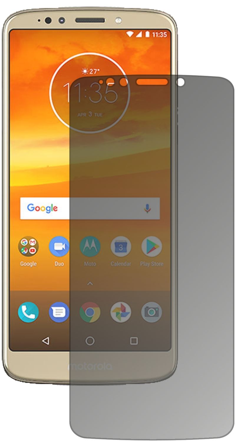 Blickschutzfolie für Motorola Moto E5 Plus matt Sc (2)