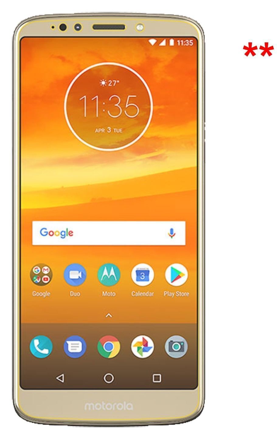 Blickschutzfolie für Motorola Moto E5 Plus matt Sc (5)