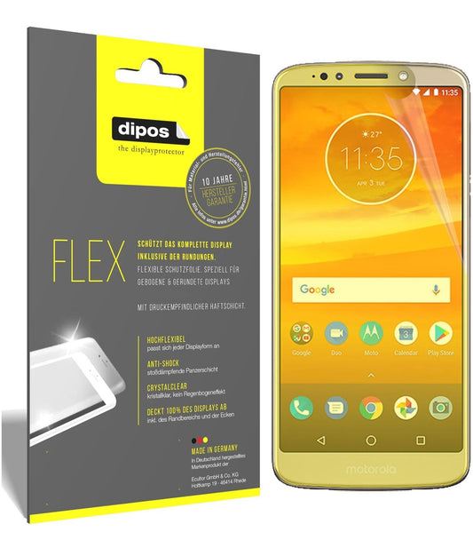 3x 3D Full Cover Schutzfolie für Motorola Moto E5 (1)