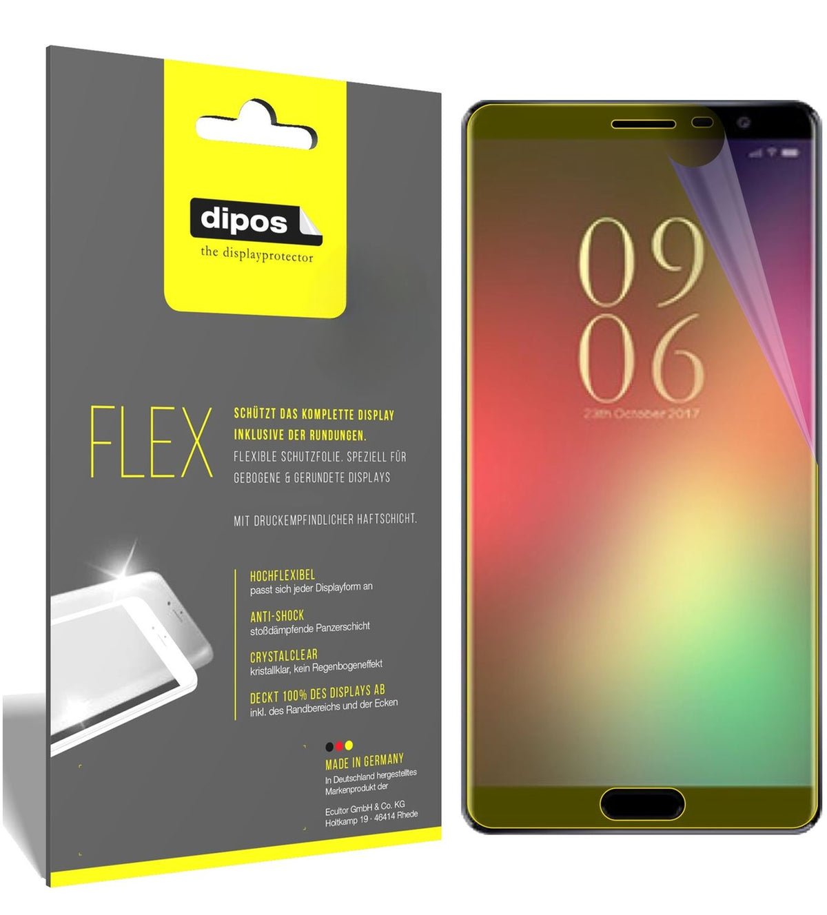 3x 3D Full Cover Schutzfolie für Elephone C9 (1)