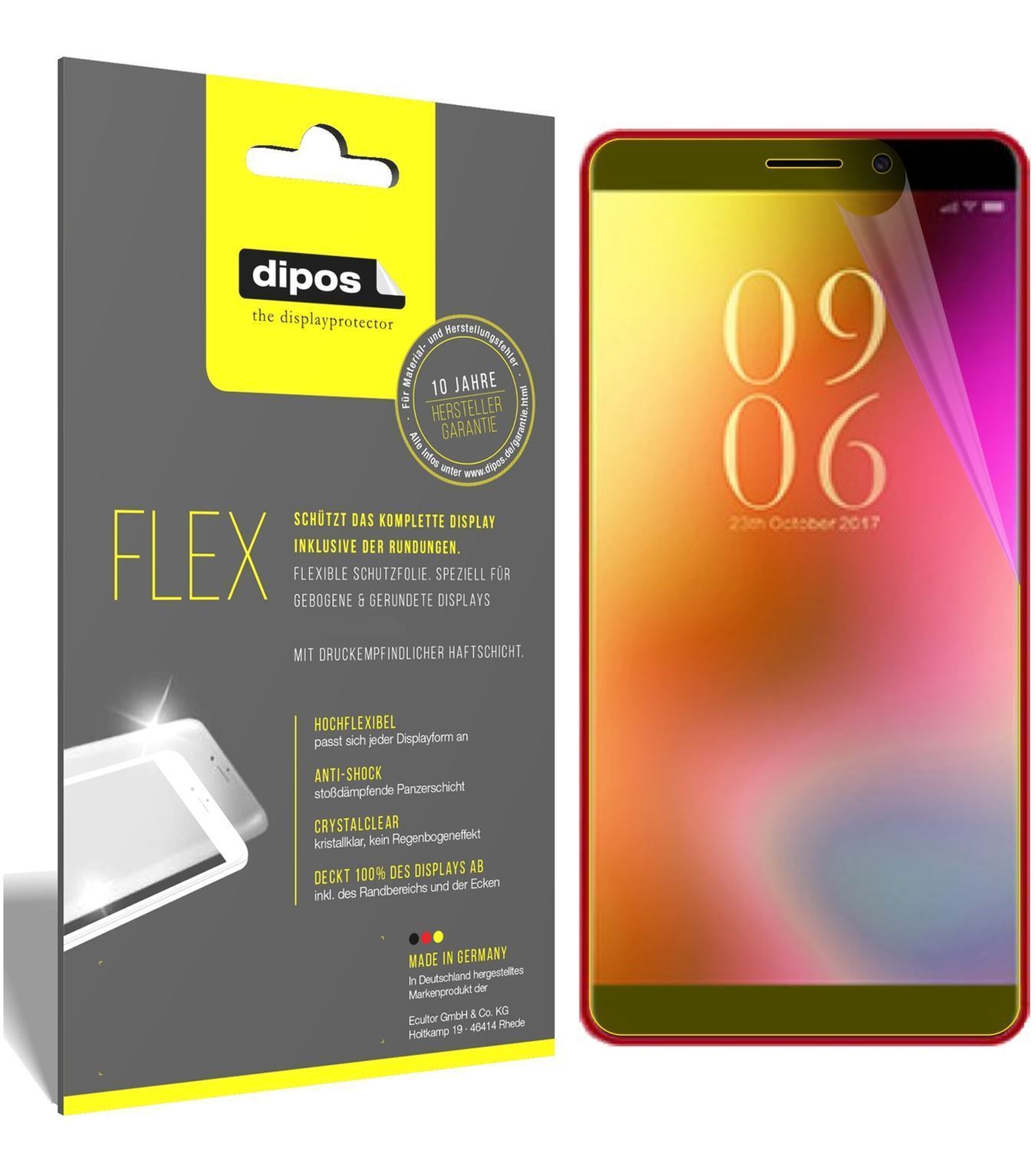 3x 3D Full Cover Schutzfolie für Elephone A3 (1)