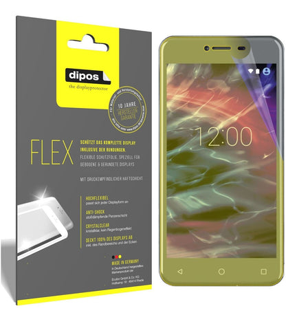 2x 3D Full Cover Schutzfolie für Medion Life E5008 (2)