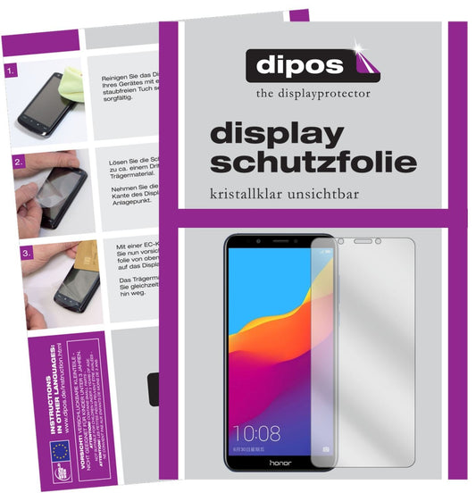 2x Schutzfolie klar für Huawei Honor 7C Display-Sc (1)